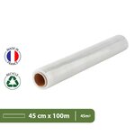 Pack and Move - Lot 2 Films Étirables - 0 45 x 100 m - Protection Emballage Déménagement - Anti rayures - Anti frottements - Imperméable