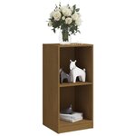 vidaXL Armoire d'appoint Marron miel 35 5x33 5x76cm Bois de pin massif