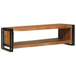 vidaXL Table basse 120x50x38 cm en bois massif d'acacia