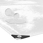 vidaXL Couverture végétale avec œillets 1x3 m PVC