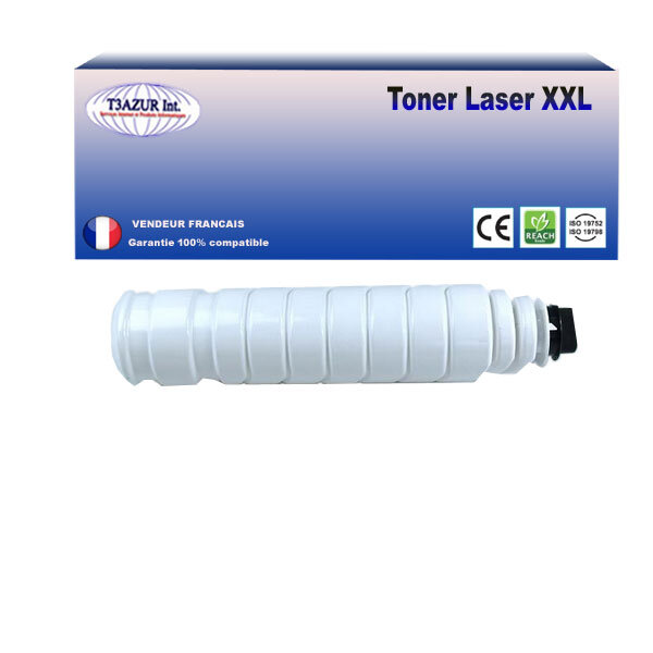 Toner compatible avec ricoh aficio mp2001sp  mp2501sp remplace  ricoh aficio mp2001sp/mp2501sp -9 000 pages - t3azur
