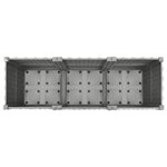 vidaXL Lit surélevé 120x40x38 cm Polypropylène