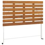 vidaXL Ensemble de bistro pliable 7 Pièces bois d'acacia solide et acier