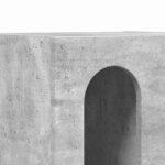 vidaXL Table de chevet Gris béton 40 x 35 x 50 cm Bois d'ingénierie