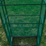 vidaXL Serre avec 4 étagères