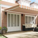 vidaXL Auvent Rétractable 600 × 300 cm Multicolore
