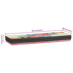 vidaXL Étagères Murales 2 pièces 60x20x6 cm Bois Manou
