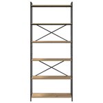 vidaXL Étagère Chêne artisanal 40 x 30 x 85 cm Bois d'ingénierie