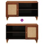 vidaXL Meubles et étagères de rangement pour médias Marron