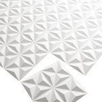 WallArt Panneaux muraux 3D Cullinans 12 Pièces GA-WA17