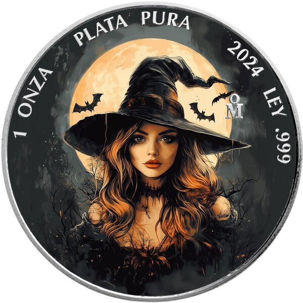 Pièce de monnaie en Argent g 31.1 (1 oz) Millésime 2024 NIGHT LADY