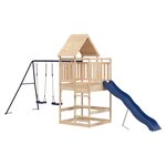 vidaXL Aire de jeux d'extérieur bois de pin massif
