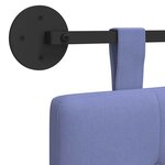 vidaXL Tête de lit suspendue Tissu
