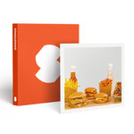 SMARTBOX - Coffret Cadeau Repas gourmand et éthique : burger avec frites dans un fast-food 100   vegan -  Gastronomie