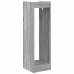 vidaXL Support de Plante 2 pièces Sonoma gris 30 x 30 x 100 cm