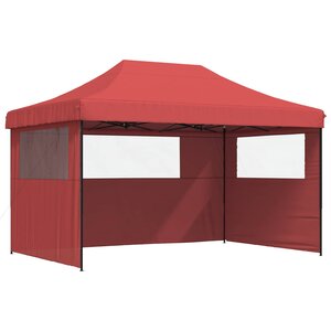vidaXL Tente de fête 292 x 440 x 315 cm Bordeaux Tissu Oxford