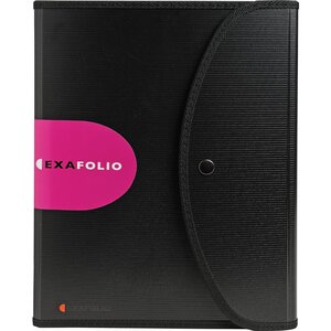 Trieur Exafolio avec porte-bloc et valisette 6 compartiments x 5 EXACOMPTA