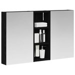 vidaXL Ensemble de Meubles de Salle de Bain 3 Pièces 80 x 10 5 x 50 cm