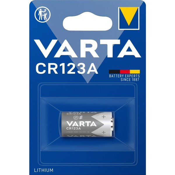 pile photo 'Professional Lithium' CR123A 3 0 volt VARTA