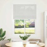vidaXL Store plissé gris clair 90x150 cm largeur du tissu 89 4 cm