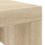 vidaXL Table basse chêne sonoma 102x50x36 cm bois d'ingénierie