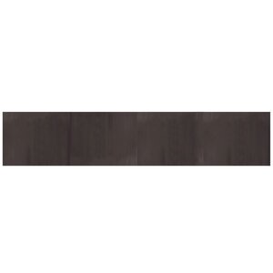 vidaXL Tapis rectangulaire marron foncé 80x400 cm bambou