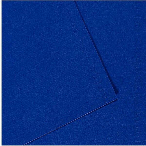 Paquet de 10 feuilles Mi-Teintes CANSON 50 x 65 cm 160 g coloris outremer