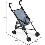 Bayer Chic 2000 601-50 - Mini-Buggy ROMA jean bleu