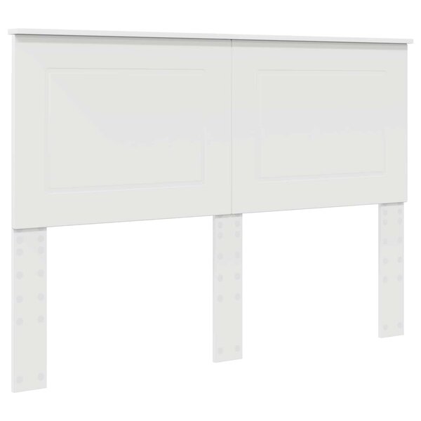 vidaXL Tête de lit Blanc 150 cm Bois d'ingénierie