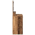 vidaXL Coiffeuse Bois ancien 79 x 41 x 135 cm Bois d'ingénierie