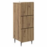 vidaXL Armoire à tiroirs 33 x 34 5 x 92 cm Bois d'ingénierie
