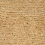 vidaXL Tapis de surface ovale Naturel 100 x 152 cm Jute