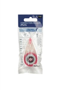 Roller de Correction Mini 7m x 4.2mm Rouge PLUS JAPAN