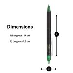 Stylo Roller Effaçable FRIXION POINT CLICKER Pointe Fine Vert PILOT