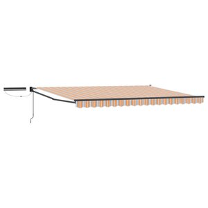 vidaXL Auvent rétractable électrique 4 5 × 3 m