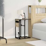 vidaXL Table de chevet Chêne sonoma Bois d'ingénierie