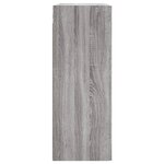 vidaXL Armoire murale sonoma gris 69 5x34x90 cm bois d'ingénierie