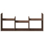 vidaXL Armoire murale 100x18x40 cm chêne marron bois d'ingénierie