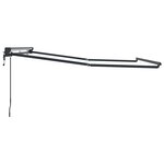 vidaXL Cadre d'auvent Anthracite 3 x 2 5 m Acier revêtu de poudre