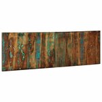 vidaXL Tête de lit multicolore 160 cm bois massif récupération