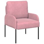 vidaXL Ensembles de canapés 3 Pièces Rose 115 x 56 x 80 cm Contreplaqué