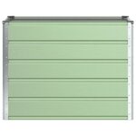 vidaXL Jardinière Vert pastel 480 x 50 x 45 cm Acier galvanisé