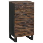 vidaXL Buffet 40x33.5x75 cm en bois de mangue massif