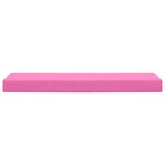 vidaXL Coussin de Siège d'Extérieur Rose 111 5 x 40 x 8 cm