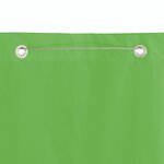 vidaXL Écran de balcon Vert clair 120x240 cm Tissu Oxford