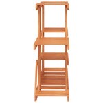 vidaXL Support à fleurs 110x25x73 cm bois massif de sapin