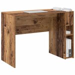 vidaXL Bureau Bois ancien 109 x 50 x 78 cm Bois d'ingénierie
