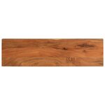 vidaXL Dessus de table 110x40x2 5cm rectangulaire bois massif d'acacia