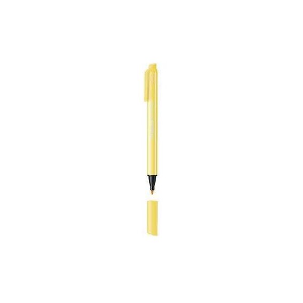 Stylo feutre pointMax pointe moyenne 0.8mm jaune STABILO