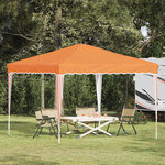 vidaXL Tente de fête pop-up 288 x 288 x 245 cm Orange Tissu Oxford
